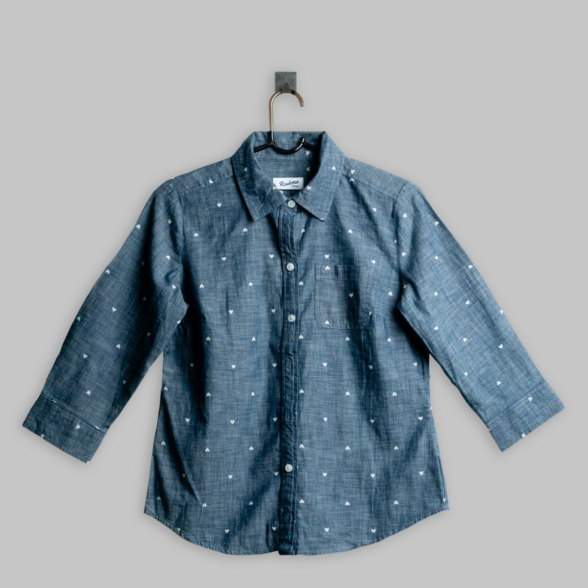 Woodrjerah Men's Long Sleeve Oxford Shirt — Regular Fit Button-Down
